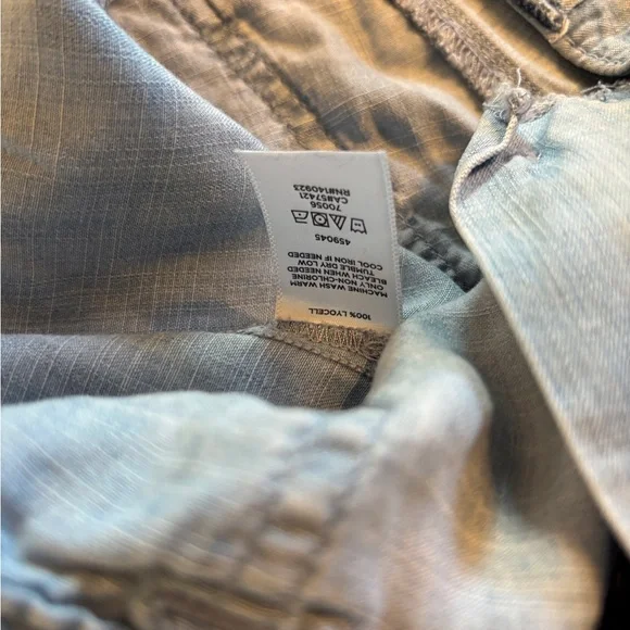 LOFT Tencel Relaxed Jogger Pants, Light Denim, size 4 super soft - Picture 5 of 9